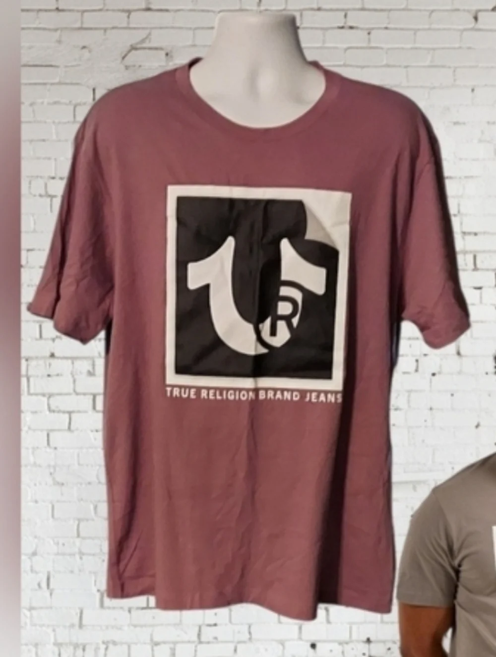 NWT True Religion Men's Grape Shake Peeling TM Tee ~sz XXL